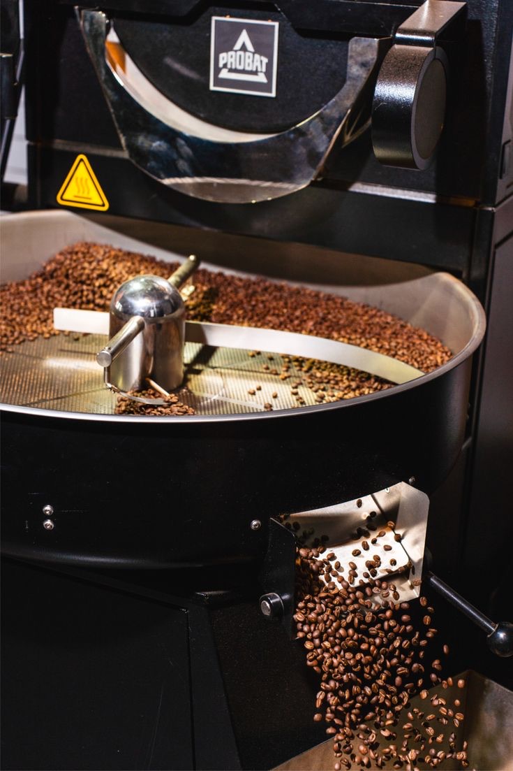 Probat roaster beans